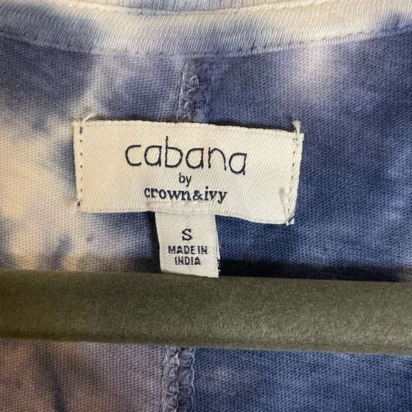 Cute white/navy/purple dress crown&ivy size S - Picture 5 of 7